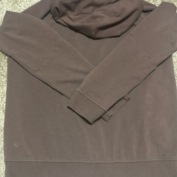 lululemon athletica Brown Hooded Sweatshirt - Picture 3 of 3